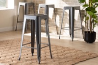 Baxton Studio Bar Furniture Bar Stools