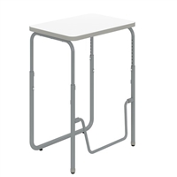 AlphaBetter  2.0 Height-Adjustable Student Desk with Pendulum Bar 29" - 43"