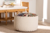 Baxton Studio Living Room Furniture Ottomans