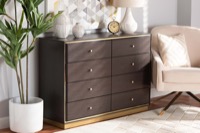 Baxton Studio Bedroom Furniture Dressers