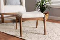Baxton Studio Living Room Furniture Footstools