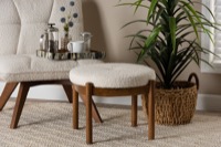 Baxton Studio Living Room Furniture Footstools