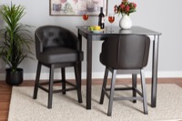 Baxton Studio Dining Room Counter Stools