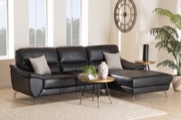 Baxton Studio Living Room Furniture Sectional Sofas