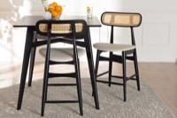Baxton Studio Dining Room Counter Stools