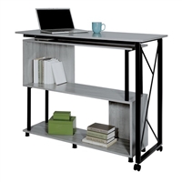 Mood Standing-Height Desk , Gray