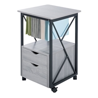 Mood Storage Pedestal , Gray
