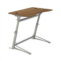 Verve Standing-Height Desk, Walnut