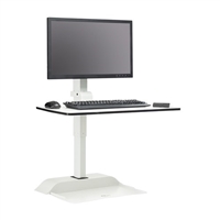 Soar Electric Desktop Sit Stand Single Monitor Arm