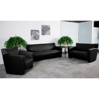 Reception Area Leather Seating