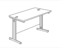 Safco Communication Station - Worktable - 60"W x 24"D