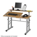 Height-Adjustable Split Level Drafting Table