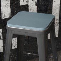 Colorful Metal Poly Resin Wood Seats