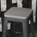 Colorful Metal Poly Resin Wood Seats