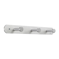 Nail Head Coat Hook, 3 Hook