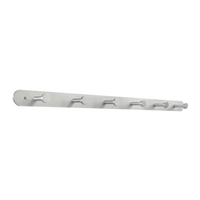 Nail Head Coat Hook, 6-Hook