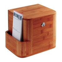 Bamboo Suggestion Box, Cherry