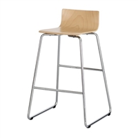 Bosk Bentwood Stool, Beech