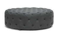 Baxton Studio Living Room Furniture Ottomans