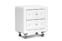 Baxton Studio Bedroom Furniture Nightstands
