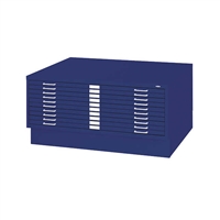 10-Drawer Steel Flat File for 30" x 42" Documents