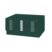 10-Drawer Steel Flat File for 30" x 42" Documents