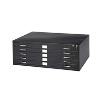 5-Drawer Steel Flat File for 24" x 36" Documents
