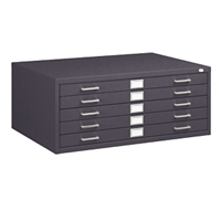 5-Drawer Steel Flat File for 30" x 42" Documents