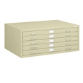 5-Drawer Steel Flat File for 36" x 48" Documents
