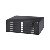 Safco - 5-Drawer Steel Flat File for 24" x 36" Documents