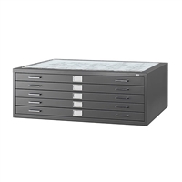 5-Drawer Steel Flat File for 30" x 42" Documents
