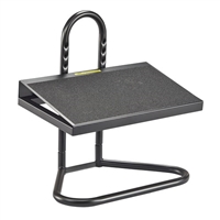 Task Master Adjustable Footrest, Black