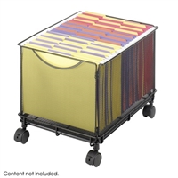 Onyx Mesh Rolling File Cube