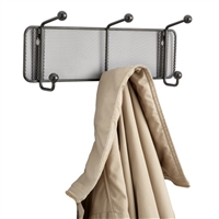 Onyx Mesh Wall Rack 3 Hook (Qty. 6)