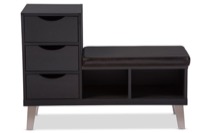 Baxton Studio Entryway Furniture Benches