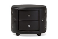 Baxton Studio Bedroom Furniture Nightstands