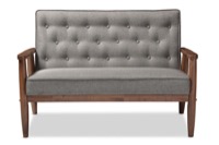 Baxton Studio Living Room Furniture Sofa & Loveseats