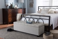 Baxton Studio Bedroom Furniture Benches