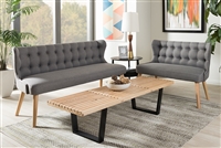 Baxton Studio Living Room Furniture Living Room Sets