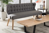Baxton Studio Living Room Furniture Sofa & Loveseats