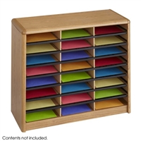 Value Sorter Literature Organizer, 24 Compartment