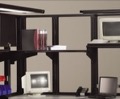 Mayline Techworks - Organizer Frames - 48" x 24"H Upper Corner Frame