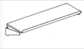 Mayline Techworks Shelves - 30"W ESD Tilt Shelf