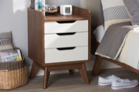 Baxton Studio Bedroom Furniture Nightstands