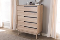 Baxton Studio Bedroom Furniture Chest