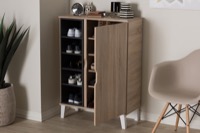 Baxton Studio Entryway Furniture Shoe Cabinets
