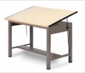 Mayline Ranger Steel Four-Post Drawing & Drafting Table