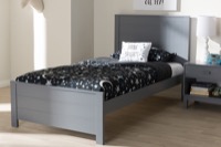 Baxton Studio Kids Room Furniture Platform Beds