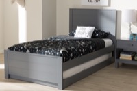 Baxton Studio Kids Room Furniture Beds with Trundle