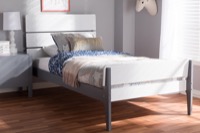 Baxton Studio Kids Room Furniture Platform Beds